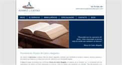 Desktop Screenshot of alvarezdecastro.com